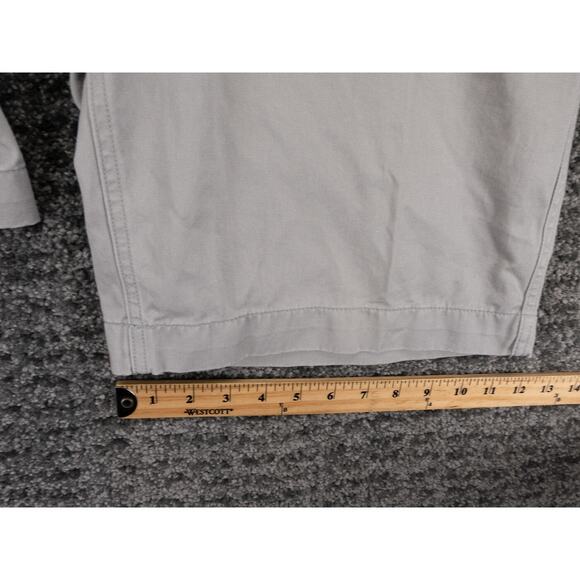 Polo Ralph Lauren Shorts Mens 34 (Tag 33) Gray Relaxed Fit Chino Preppy Golf - Picture 9 of 12